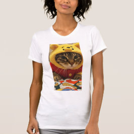 MUFFIN DIE GETIGERTE KATZE T-Shirt