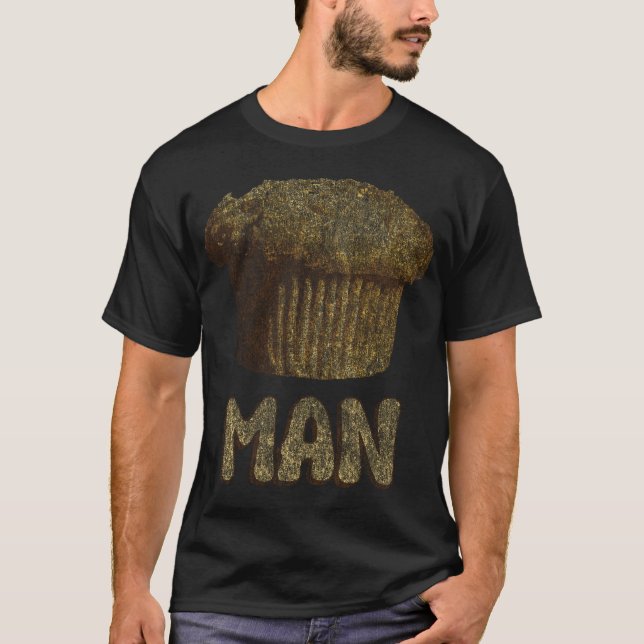 Muffin Man Retro T-Shirt (Vorderseite)
