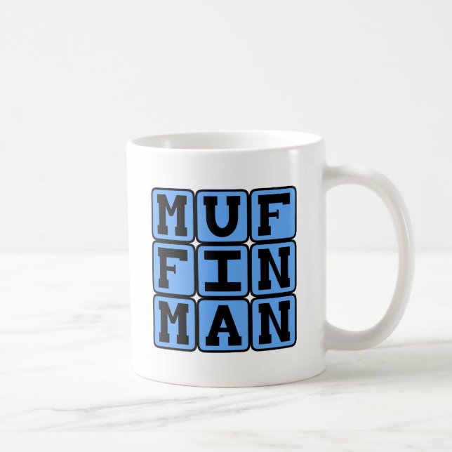 Muffin-Mann Tasse (Rechts)