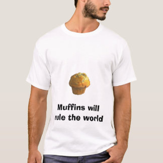 Muffin, Muffins ordnet die Welt an T-Shirt