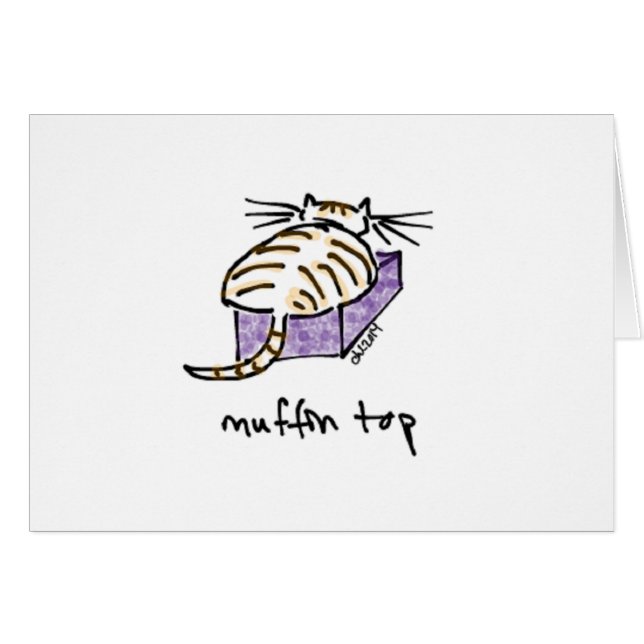 Muffin Top Cat kardieren (Vorderseite (Horizontal))
