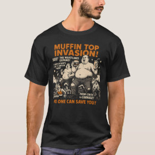Muffin Top Invasion Movie Poster Männer Halloween