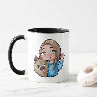 Muffin- u. LilleVenn Chibi Tasse