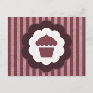 Muffin Vintage Postkarte