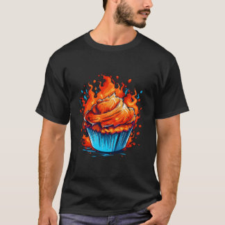 Muffin-Zubehör für Backflammen T-Shirt