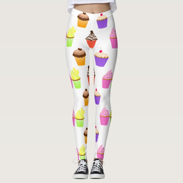 Muffins im Überfluss! Leggings (Vorderseite)