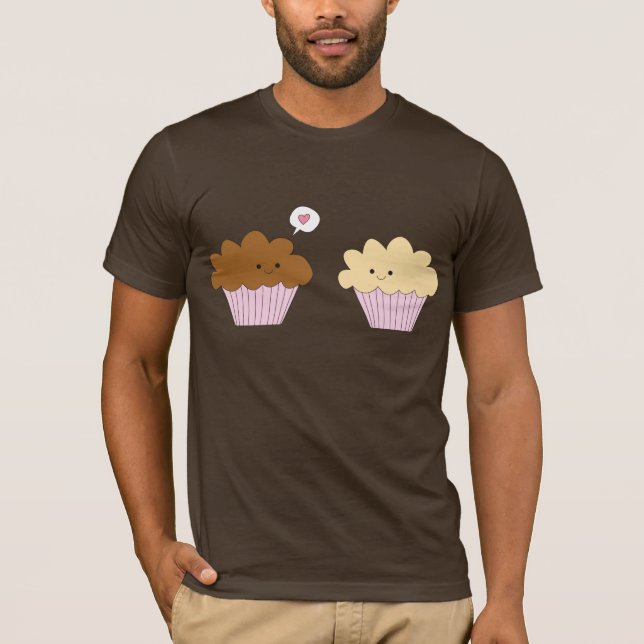 Muffins in der Liebe T-Shirt (Vorderseite)