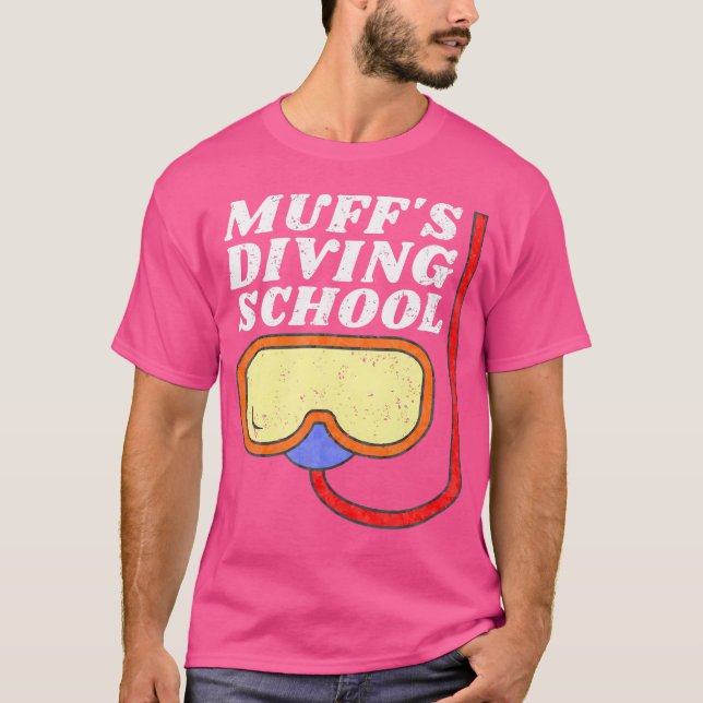 Muffs Diving School T-Shirt (Vorderseite)
