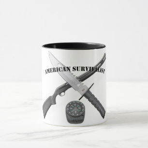 Mug AMERICAN SURVIVALIST Tasse