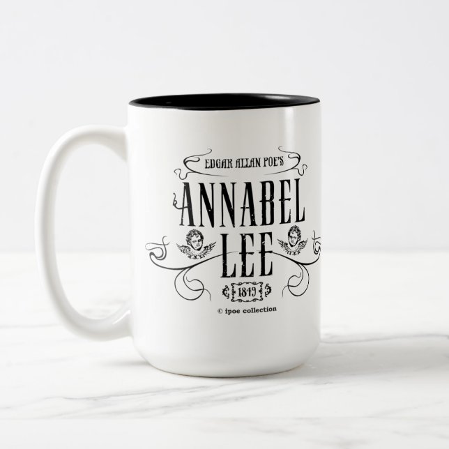 Mug „Annabel Lee " Zweifarbige Tasse (Links)