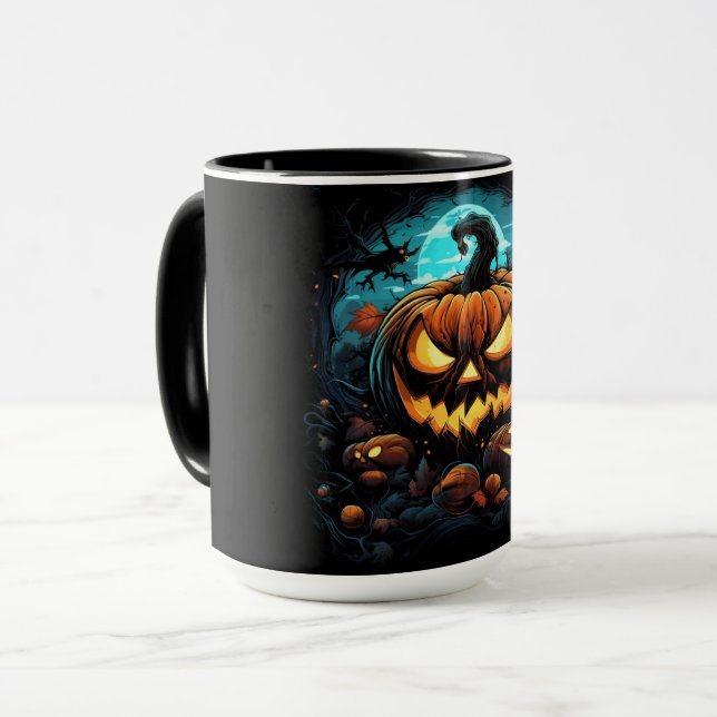 Mug Autumn Dream in a Pumpkin Cup Tasse (Vorderseite Links)