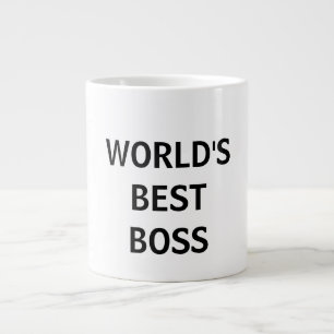 Mug: Bester Chef der Welt Jumbo-Tasse