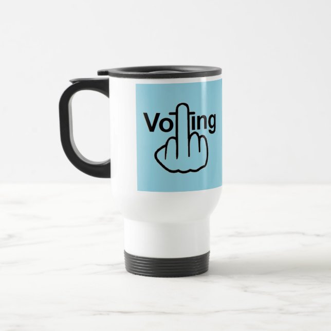 Mug Bird Flipping Reisebecher (Links)