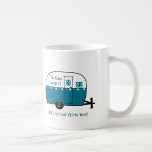 MUG Blechdose Happy Camper Tasse