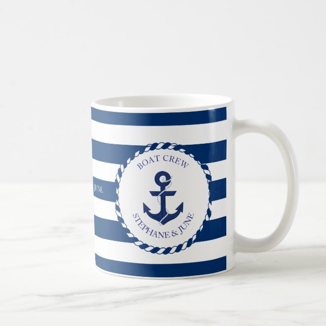 Mug Boat crew love in Kaffeetasse (Rechts)