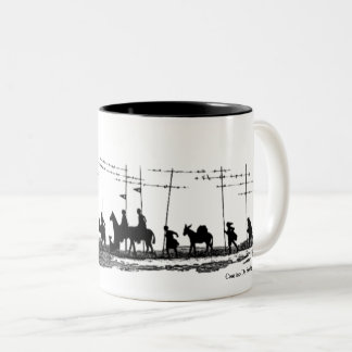 Mug Camino De Santiago Zweifarbige Tasse