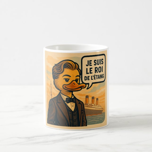 Mug Canardo DiCaprio - Humour Canard & Film Kaffeetasse (Mittel)