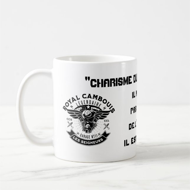 MUG Charisma von Oberfeldwebel Royal Cambouis Kaffeetasse (Links)