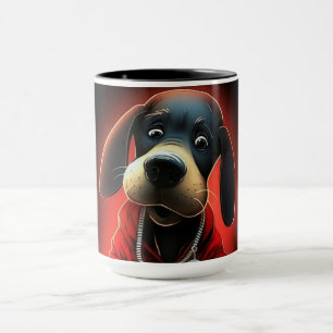 Mug Chien Tasse
