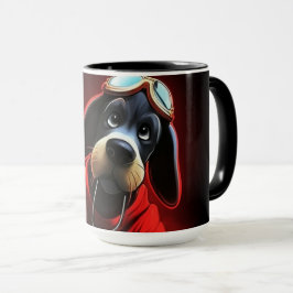 Mug Chien Tasse