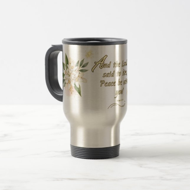 Mug Christian Inspiration Reisebecher (Vorderseite Links)