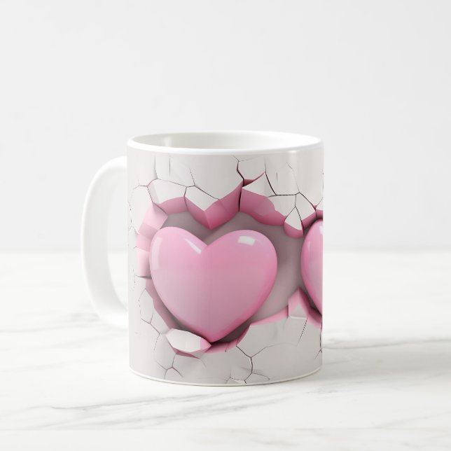Mug Coeur Serie 1-13 Kaffeetasse (Vorderseite Links)
