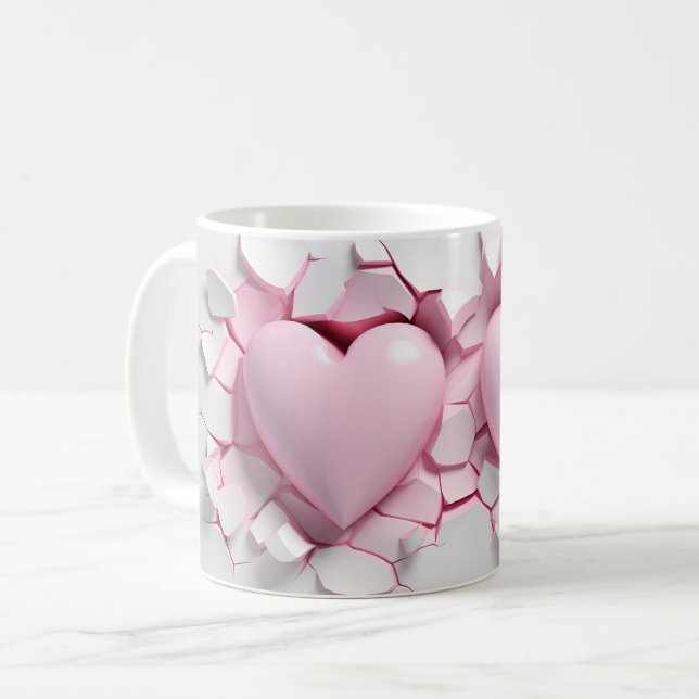 Mug Coeur Serie 1-14 Kaffeetasse (Vorderseite Links)