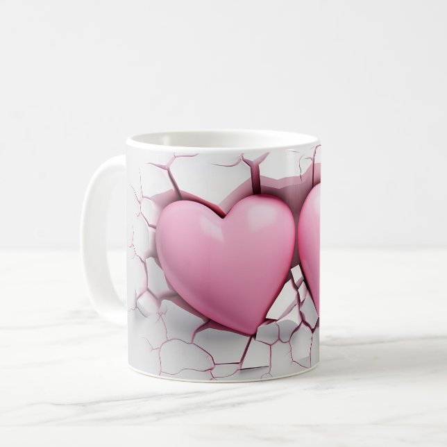 Mug Coeur Serie 1-18 Kaffeetasse (Vorderseite Links)