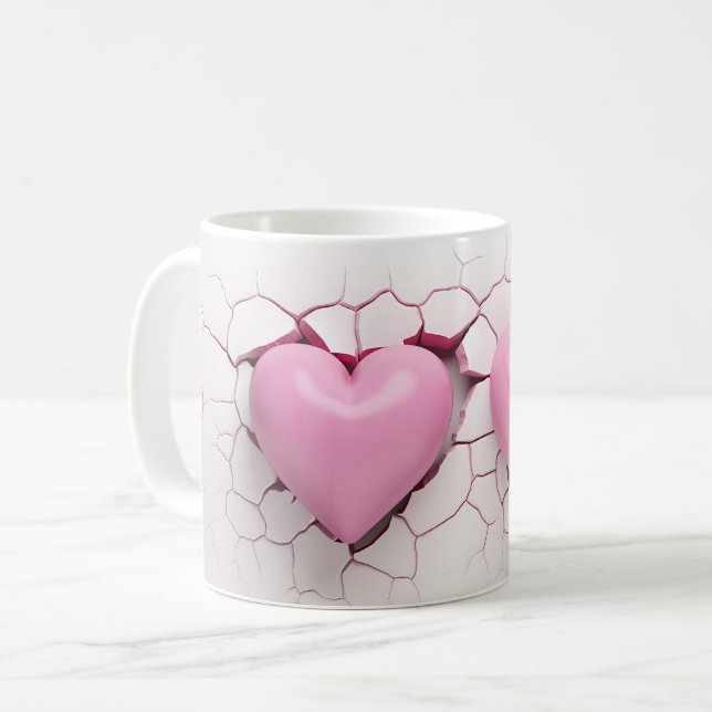 Mug Coeur Serie 1-20 Kaffeetasse (Vorderseite Links)