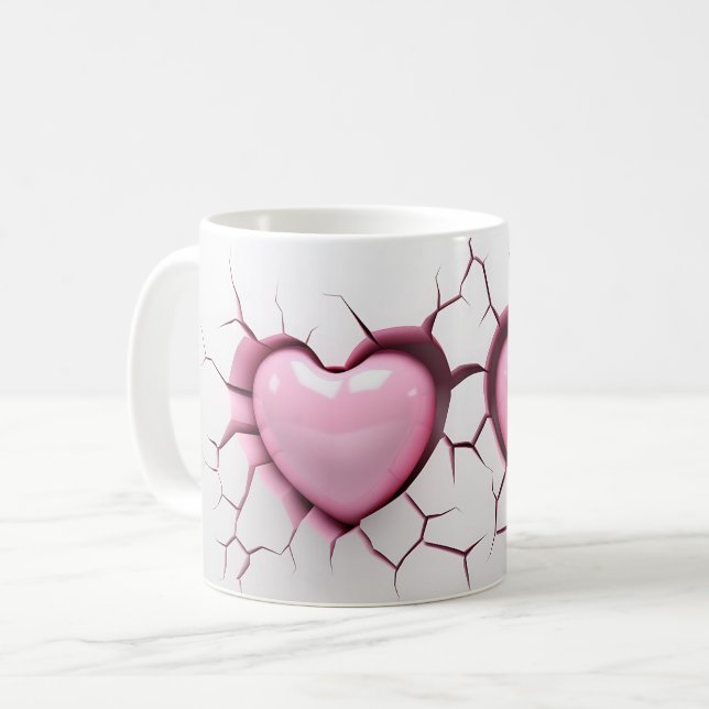 Mug Coeur Serie 1-5 Kaffeetasse (Vorderseite Links)