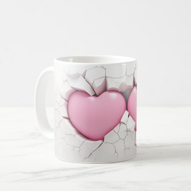 Mug Coeur Serie 1-7 Kaffeetasse (Vorderseite Links)