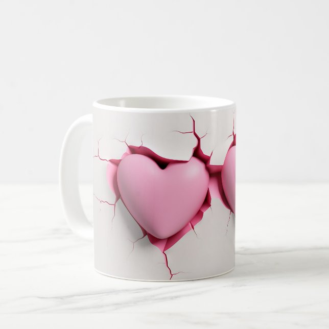 Mug Coeur Serie 1-8 Kaffeetasse (Vorderseite Links)