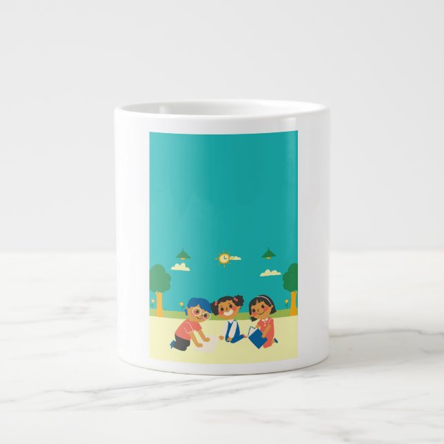 Mug coffee sample dream kids Jumbo-Tasse (Vorderseite)