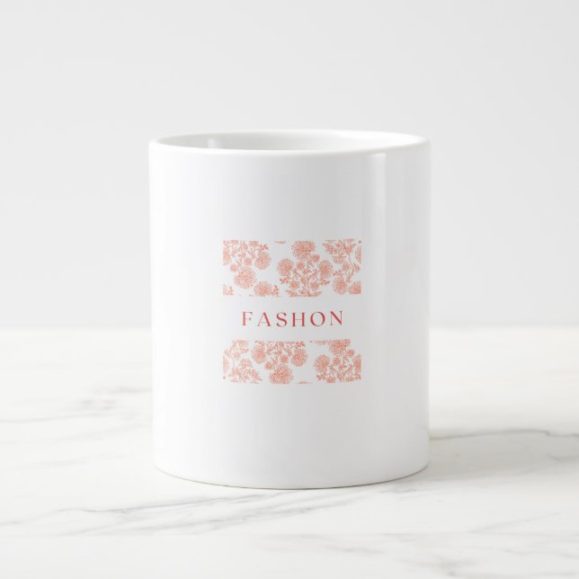 Mug coffee sample fachion  Jumbo-Tasse (Vorderseite)