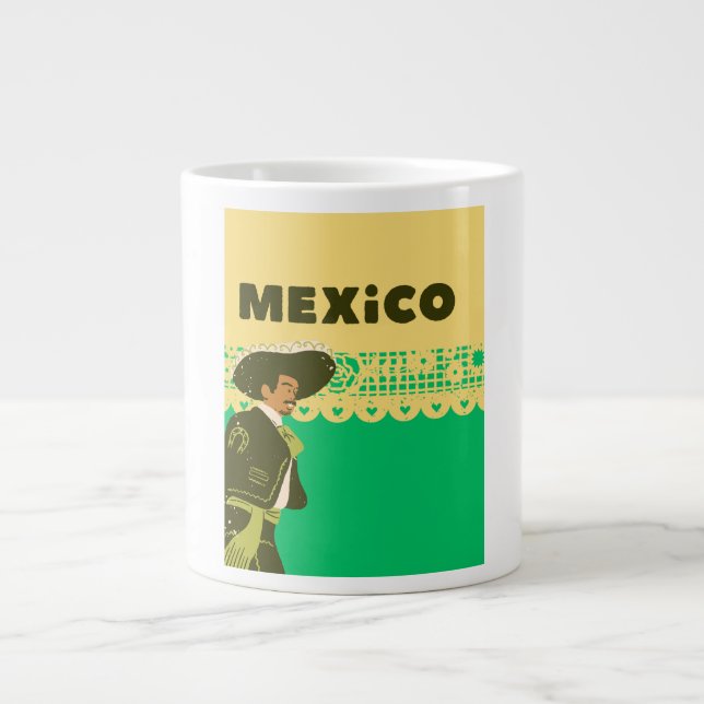 Mug coffee sample mexico Jumbo-Tasse (Vorderseite)