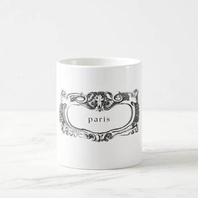 Mug coffee sample paris  kaffeetasse (Mittel)
