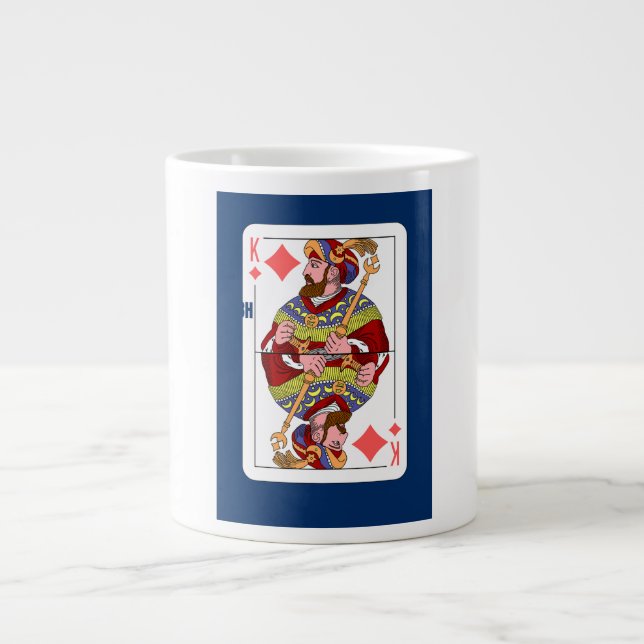 Mug coffee sample roi belote  Jumbo-Tasse (Vorderseite)