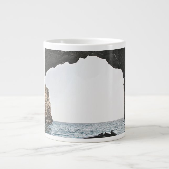 Mug coffee sea Jumbo-Tasse (Vorderseite)