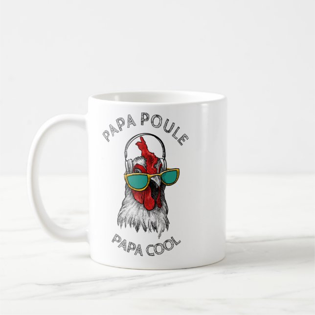 Mug Dad, cooler Dad, ein Geschenk für den tollen D Kaffeetasse (Links)