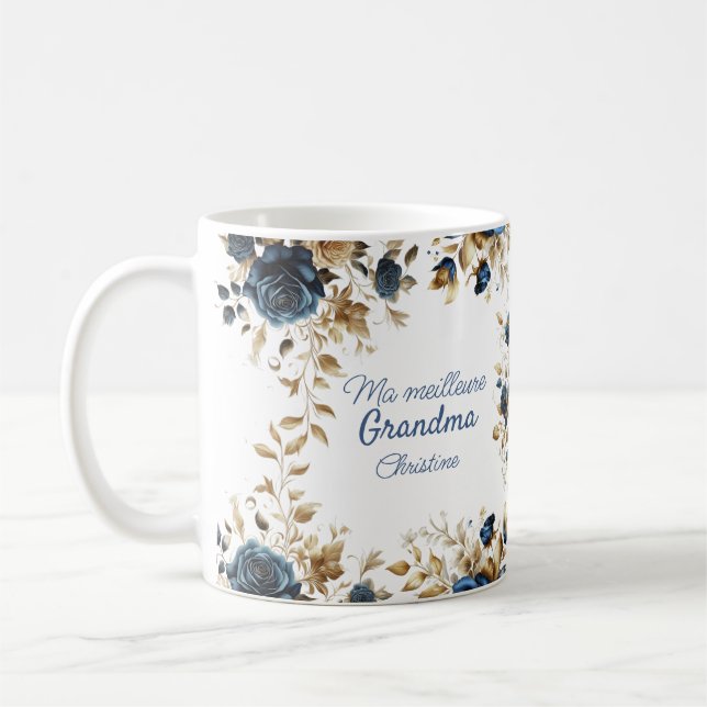 Mug Dankeschön blau Kaffeetasse (Links)