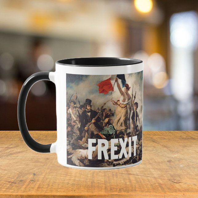 MUG DE LIBERTE FREXIT TASSE (LE MUG DU VRAI PATRIOTE FRANCAIS)