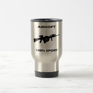 Mug De Travel Airsoft Reisebecher