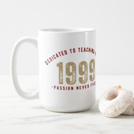 Mug - Dedicated to teaching since 1 | Teacher mug Kaffeetasse