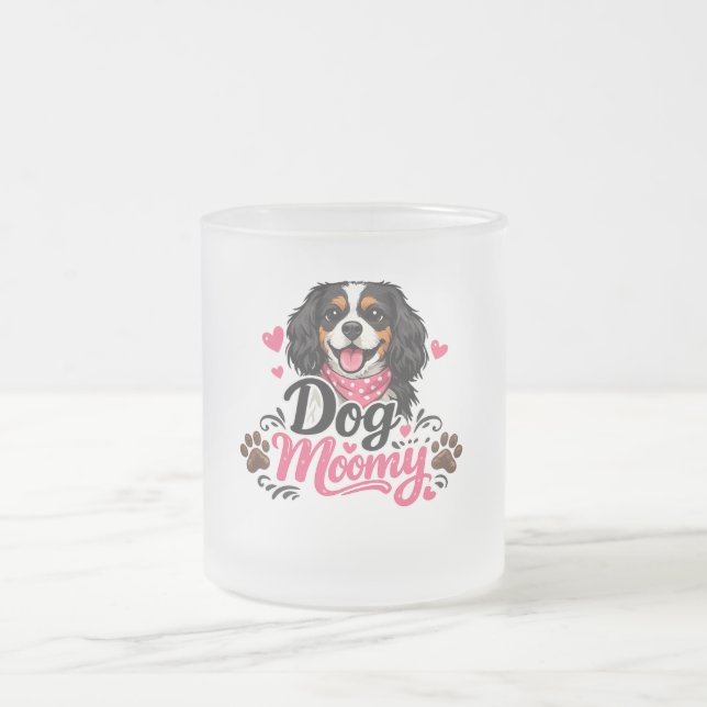 Mug dog moomy love mattglastasse (Mittel)