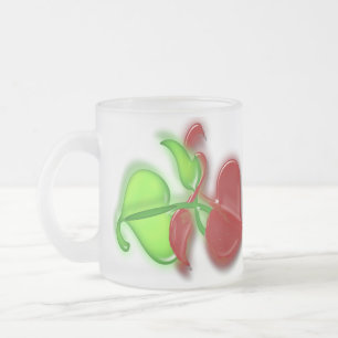 Mug - Entertwined Leaves Mattglastasse