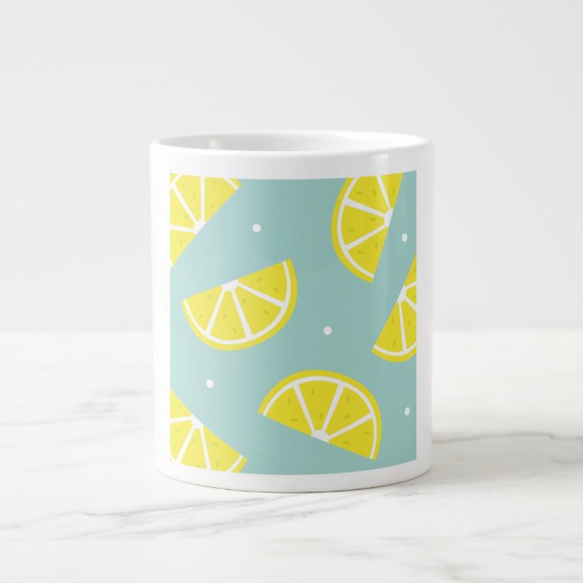 Mug  expression of the color yellow Jumbo-Tasse (Vorderseite)