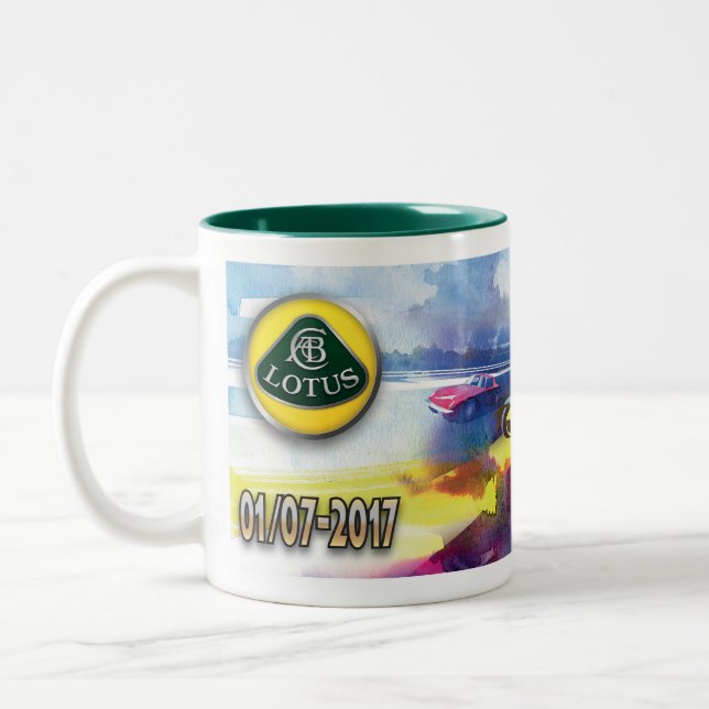 Mug Festival Lotus Zweifarbige Tasse (Links)