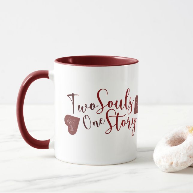 Mug for Couples | Valentine Gift Idea Tasse (Mit Donut)
