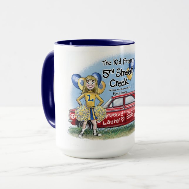 Mug for Laurel High School Class of 1972 Tasse (Vorderseite Links)