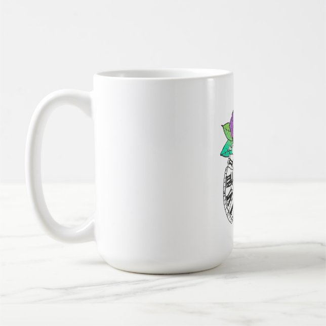 Mug-Frau-Uhr Kaffeetasse (Links)